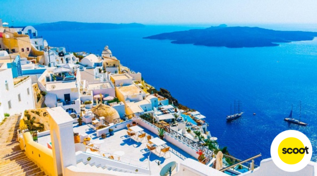 đảo santorini