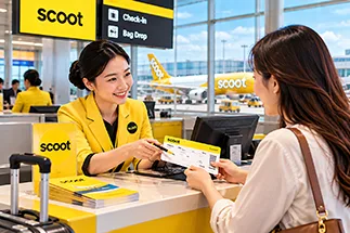 Hỗ trợ đặt vé máy bay Scoot