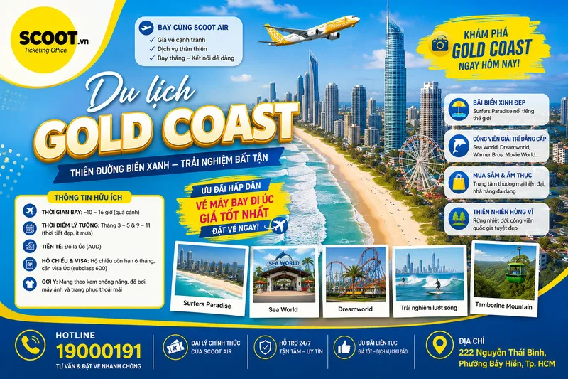 du lịch Gold Coast