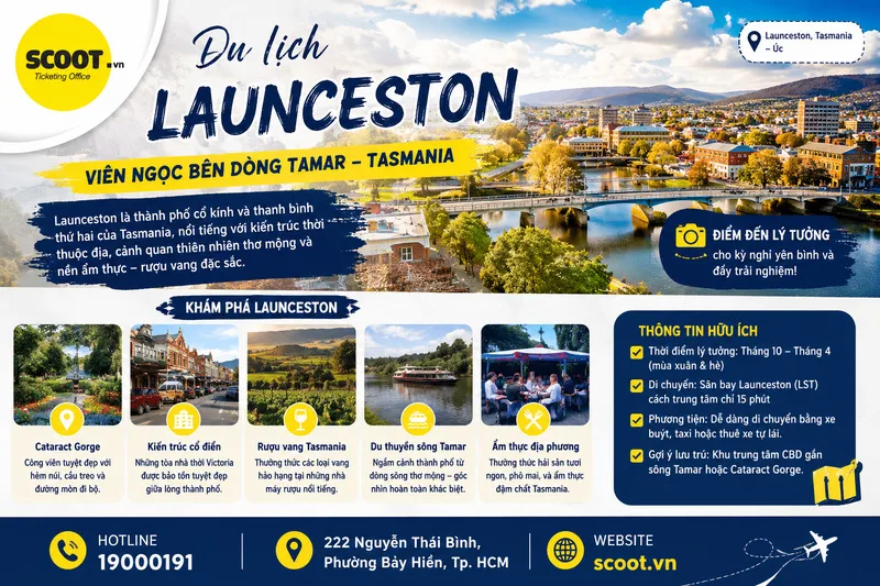 Du lịch Launceston