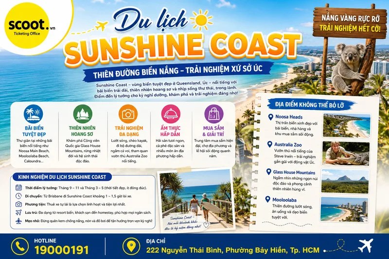 Du lịch Sunshine Coast