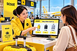 Mua thêm hành lý Scoot