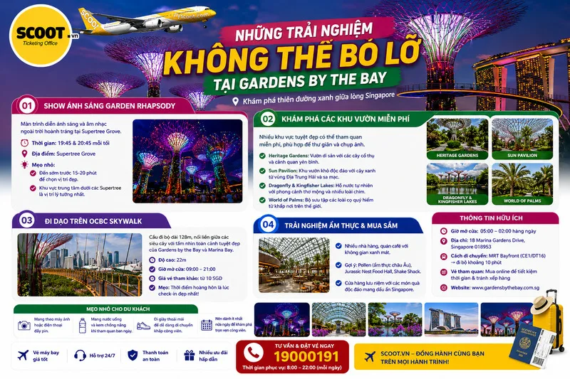 Những trải nghiệm không thể bỏ lỡ