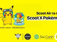 Scoot Air ra mắt dự án Pokémon