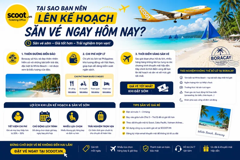 Tại sao bạn nên lên kế hoạch săn vé ngay hôm nay?