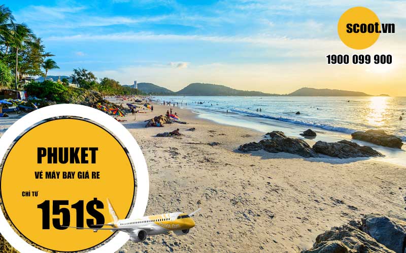 Vé máy bay đi Phuket giá rẻ