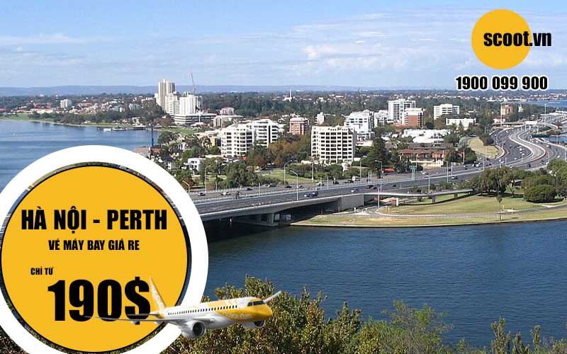 Vé máy bay Hà Nội đi Perth