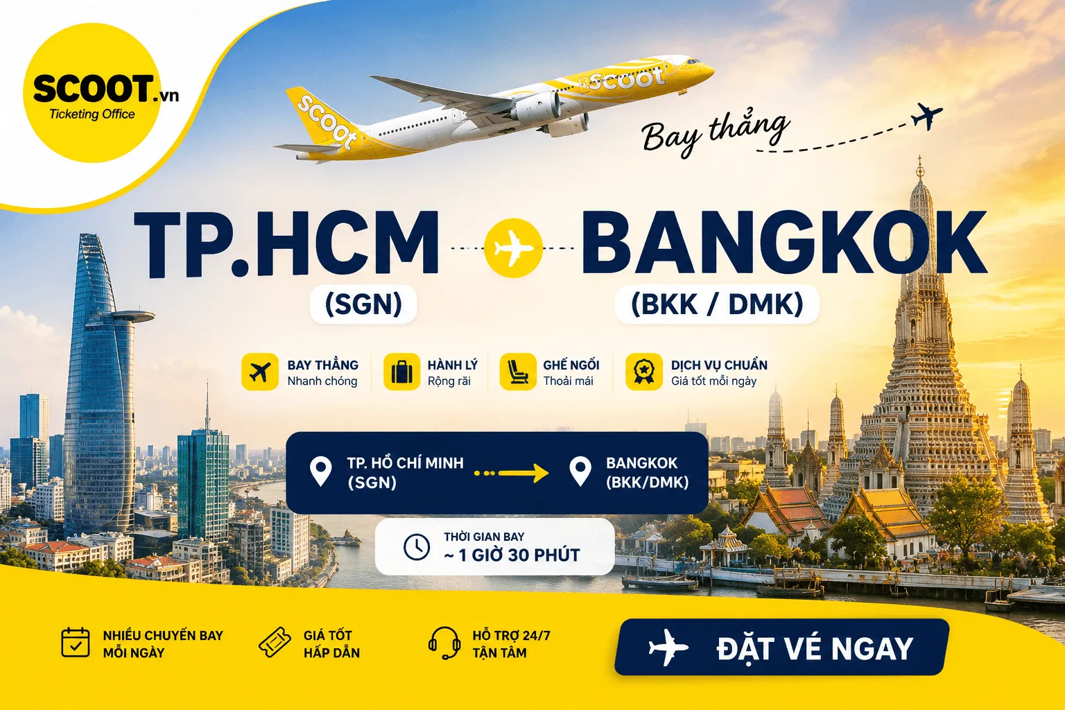 vé máy bay hcm bangkok